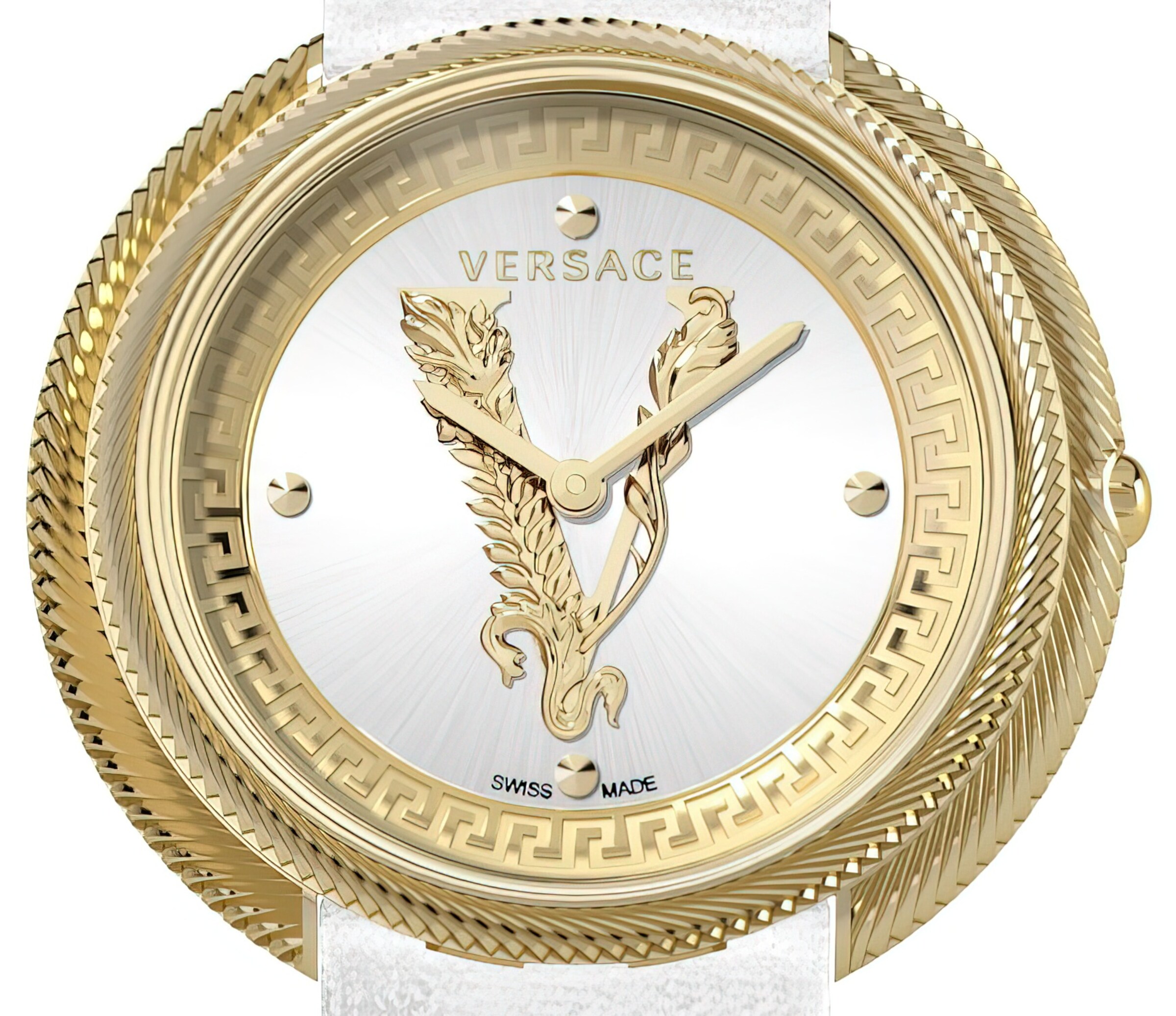 VERSACE Analog Watch in Gold