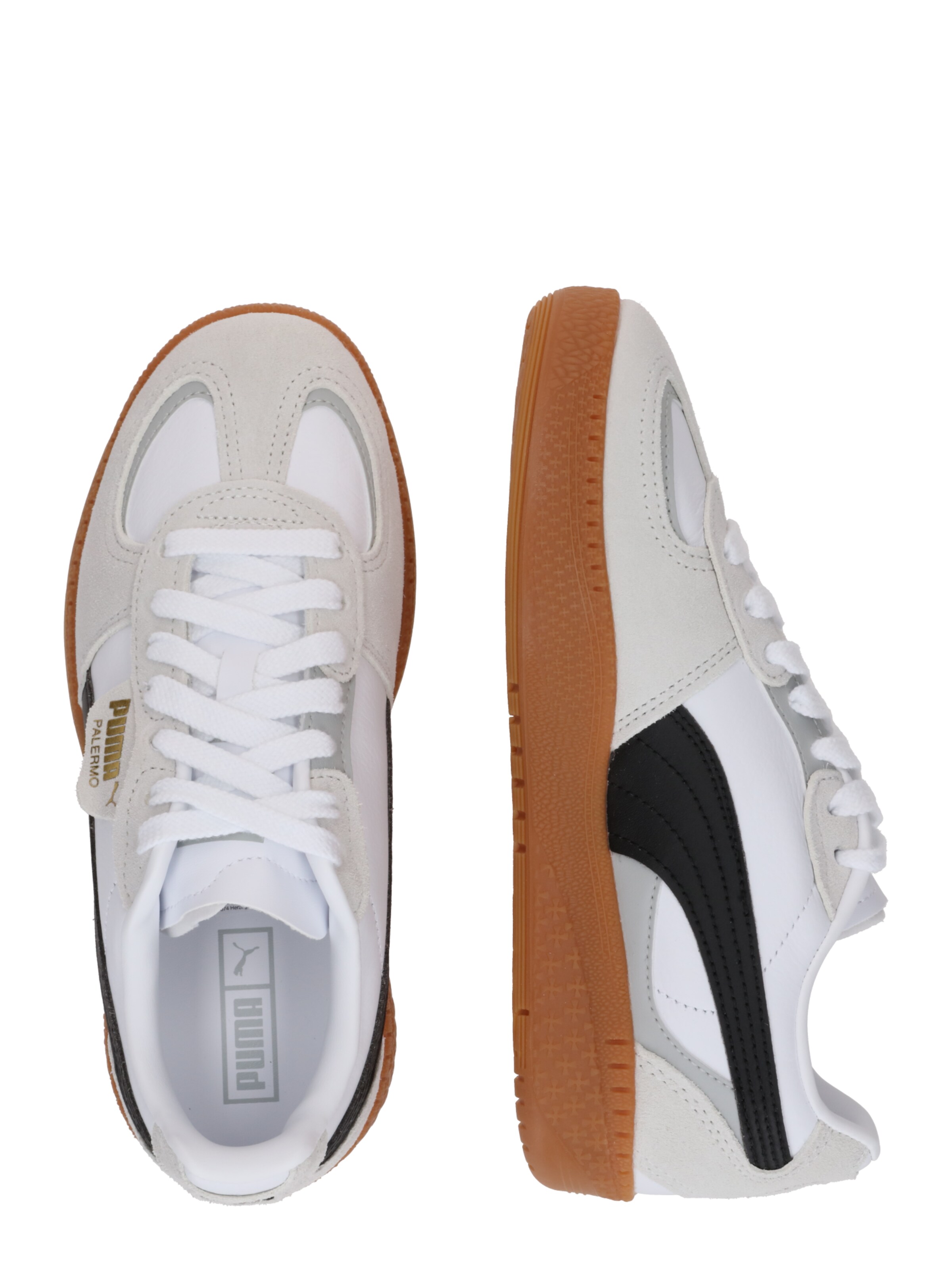 balts PUMA Zemie brīvā laika apavi 'Palermo'