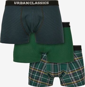 Urban Classics Boxer shorts in Green: front