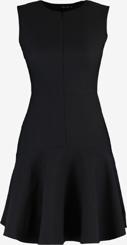 TrendyolKoktel haljina - crna boja: prednji dio