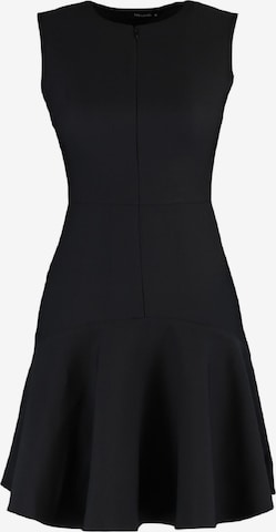Trendyol Koktejlové šaty – černá: přední strana