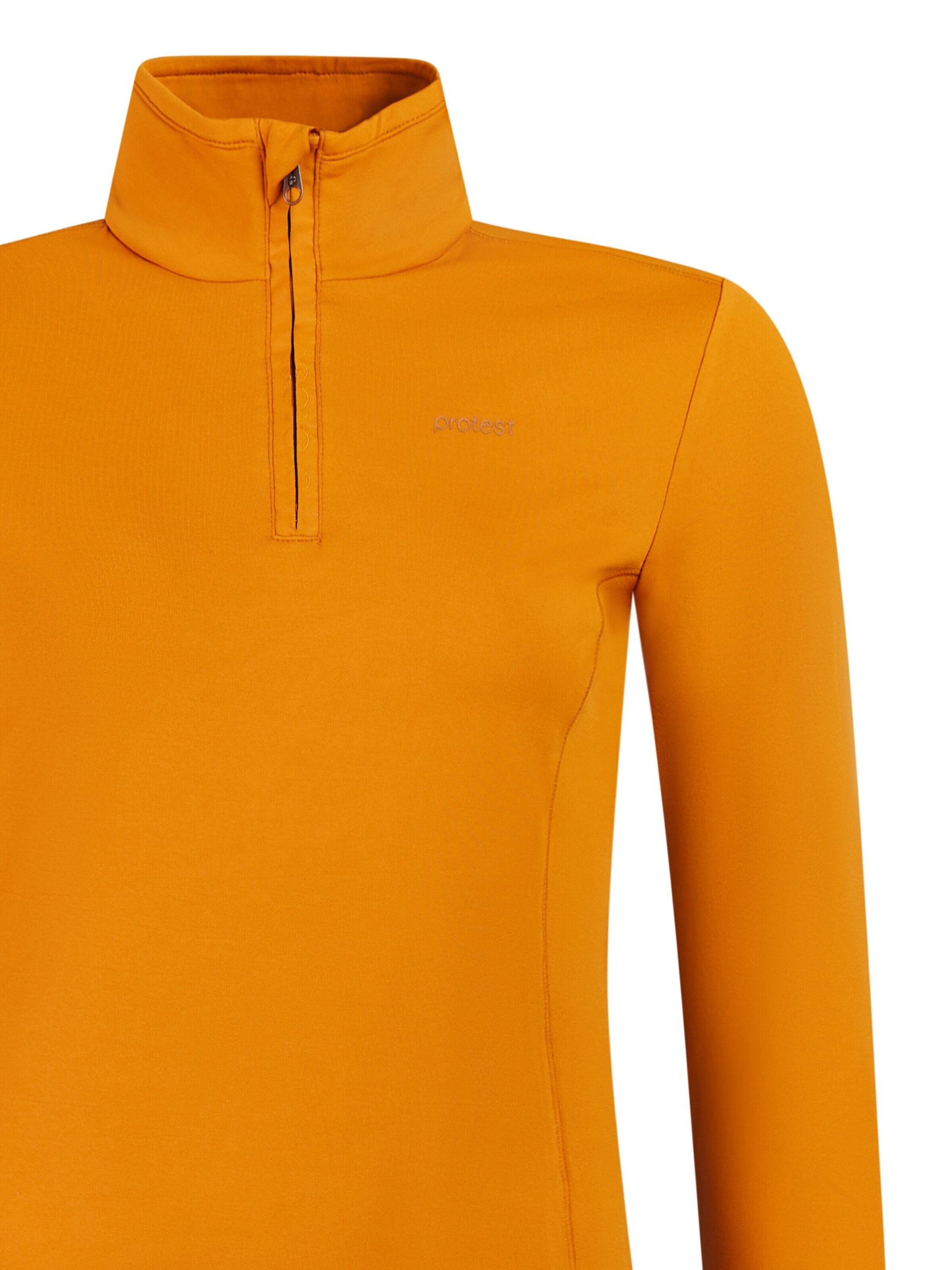 PROTEST Sportief sweatshirt 'REFABRIZ' in Bruin