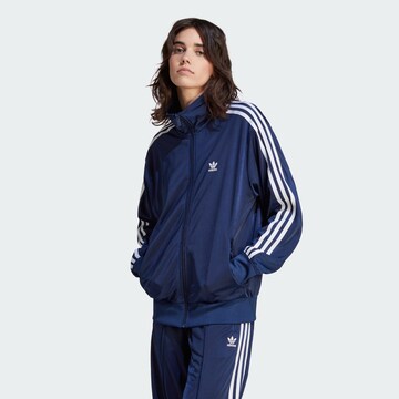ADIDAS ORIGINALS Кофта на молнии 'Adicolor Classics Firebird' в Синий: спереди