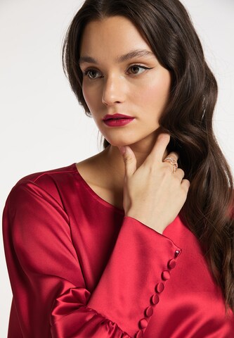 faina Blouse in Rood