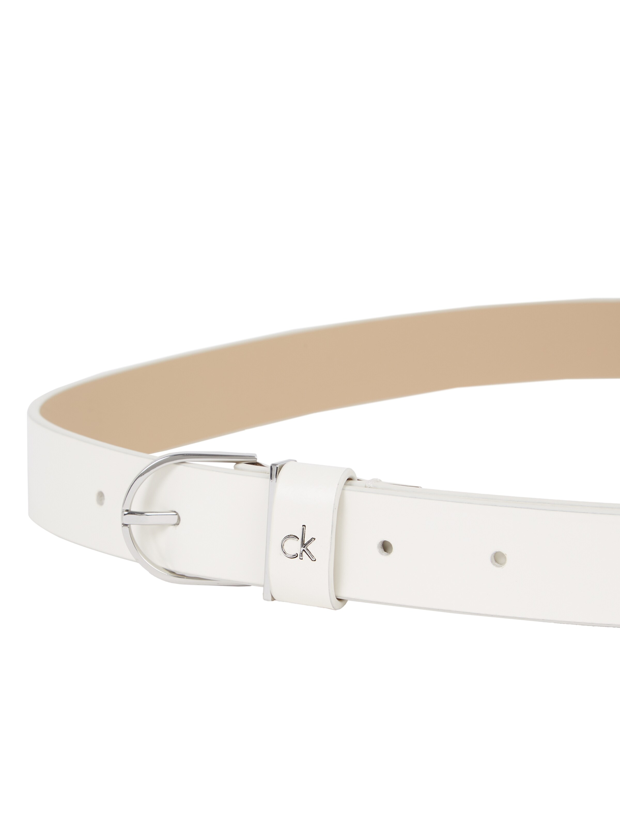 Ceinture Calvin Klein en blanc
