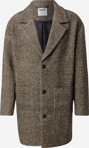 ABOUT YOU x Kevin Trapp Between-Seasons Coat 'Adrian' in Brown: front
