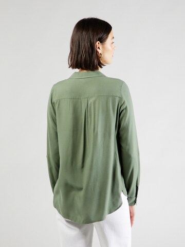 VERO MODA Bluse 'Bumpy' in Grün