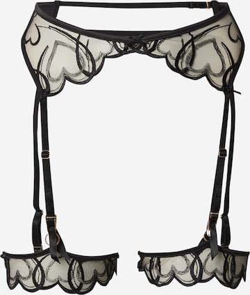 HunkemöllerHalteri 'Olivia' - crna boja: prednji dio