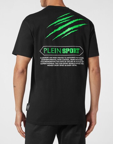 T-Shirt 'Global Express Edition' Plein Sport en noir