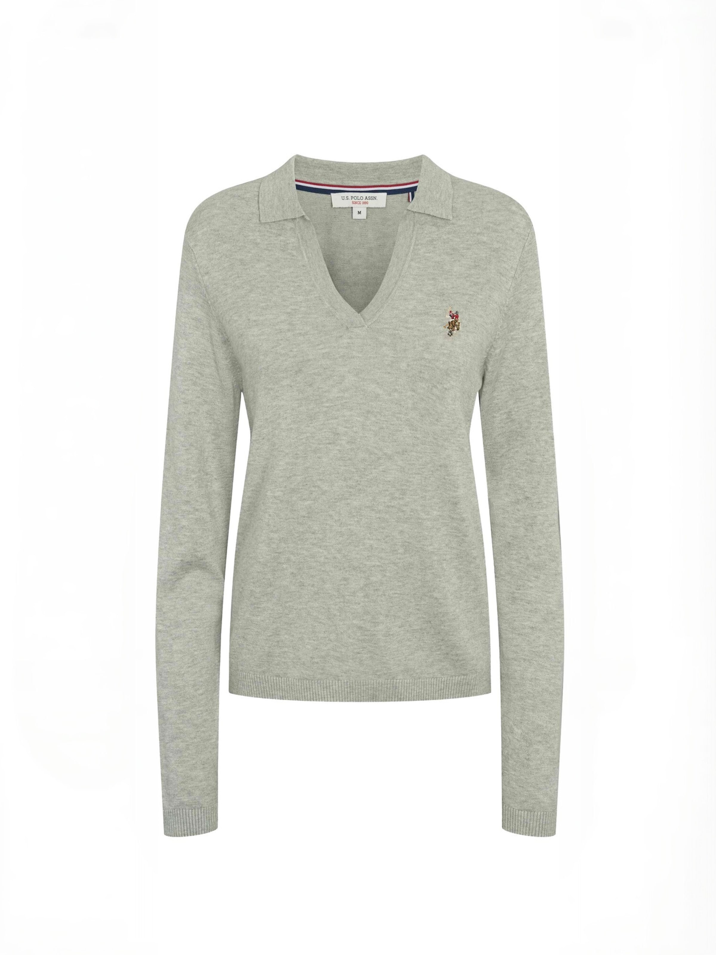 U.S. POLO ASSN. Overdel ' UWLilwan ' i L i grå-meleret, Produktvisning
