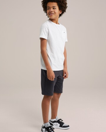 WE Fashion Regular Trousers in Grey