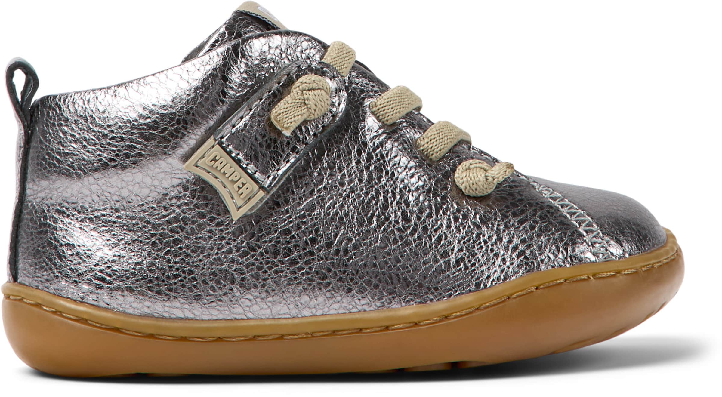 CAMPER First-step shoe 'Peu Cami' in Silver