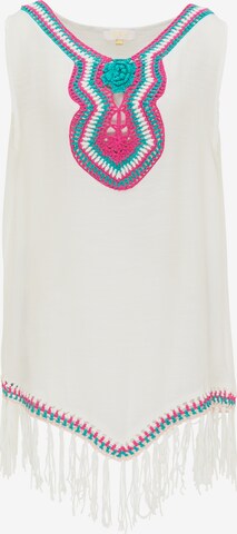 usha FESTIVAL Top in White: front