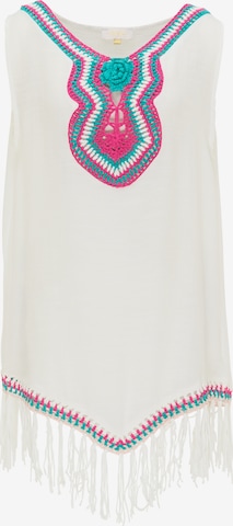 usha FESTIVAL Top in Wit: voorkant