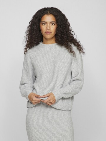 VILA Sweater in Grey: front