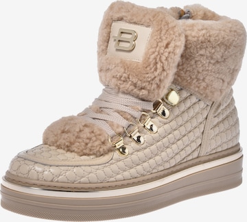 BALDININI Sneakers hoog in Beige: voorkant