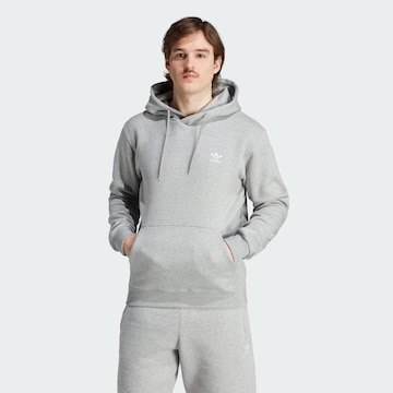 ADIDAS ORIGINALS Sweatshirt 'Trefoil Essentials' i grå: forside