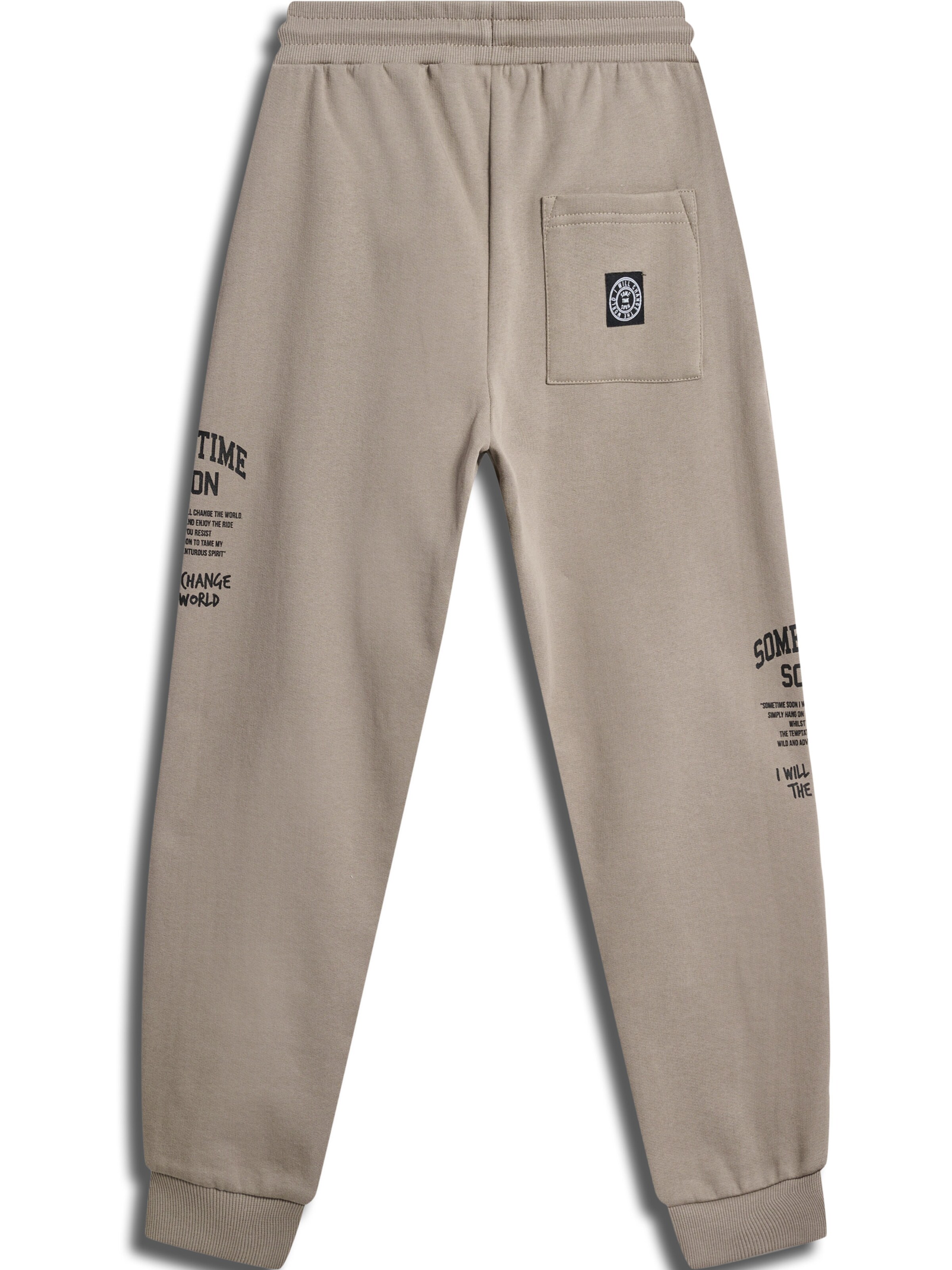 SOMETIME SOON Tapered Hose in Beige