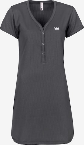 Doctor nap Nachthemd 'Doctor Nap' in Grau: Vorderseite