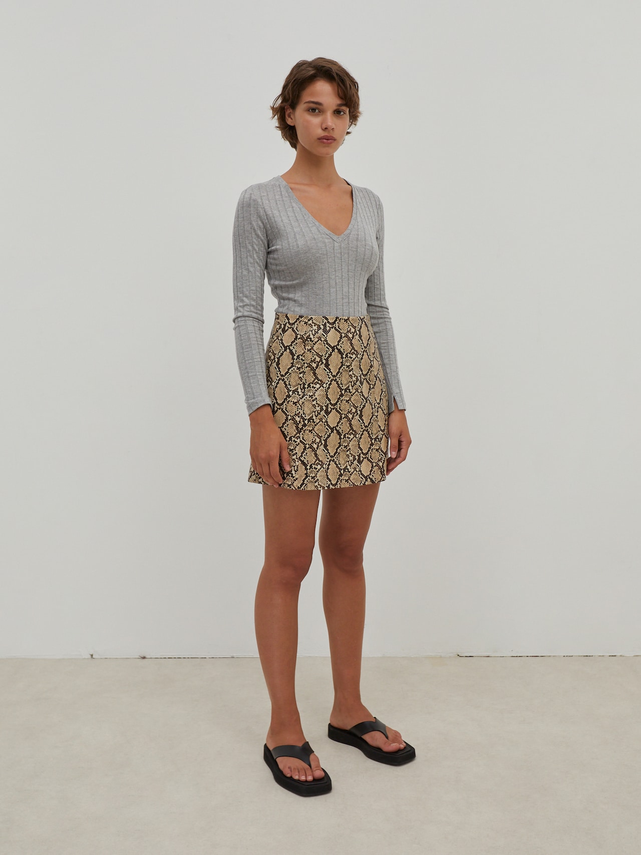 EDITED Produkte Shirt 'Elin' graumeliert