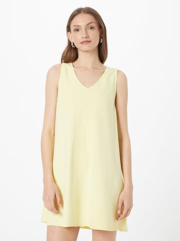 AMERICAN VINTAGE Φόρεμα σε κίτρινο: μπροστά
