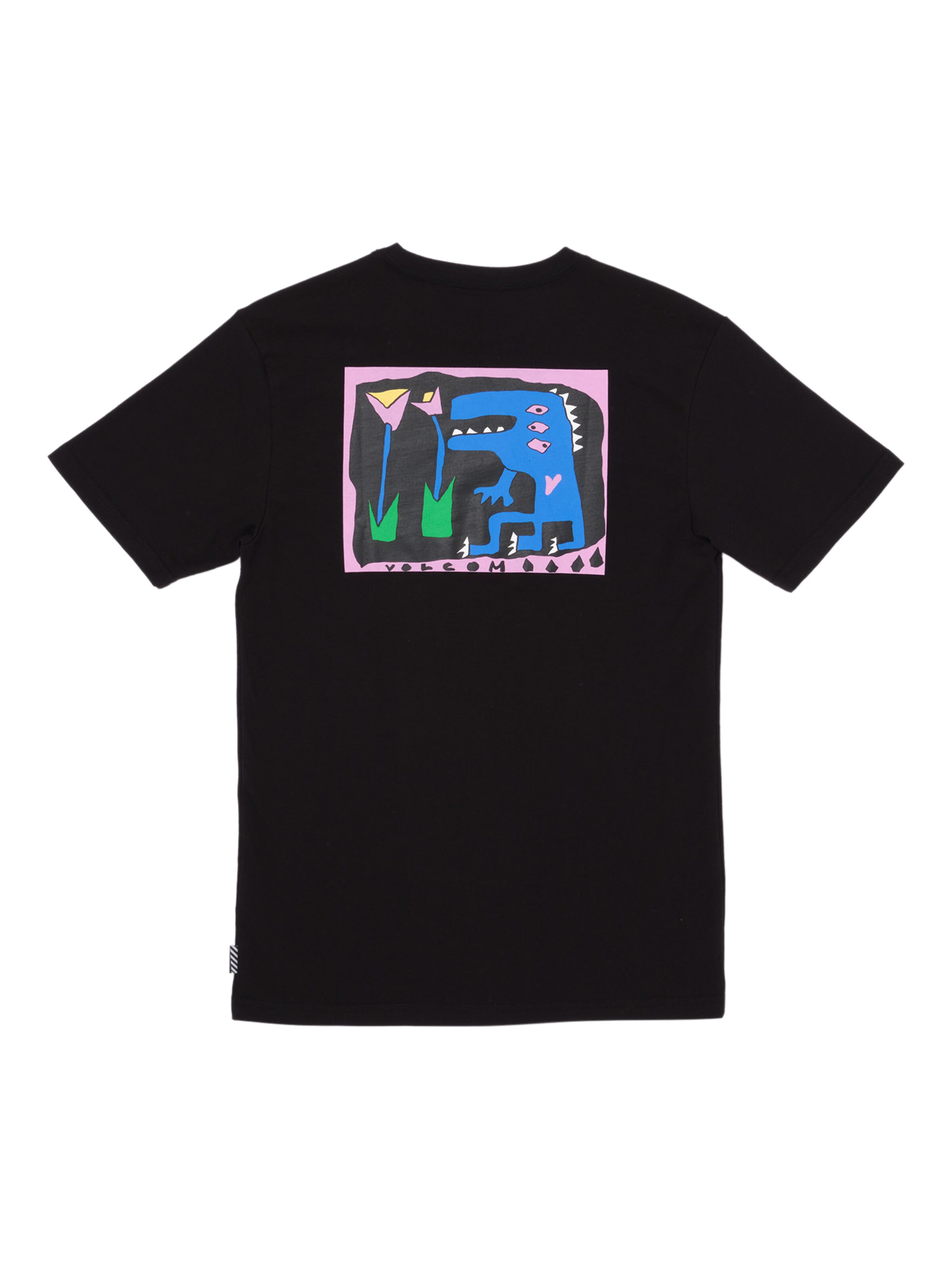 T-Shirt 'Arthur Dino' Volcom en noir