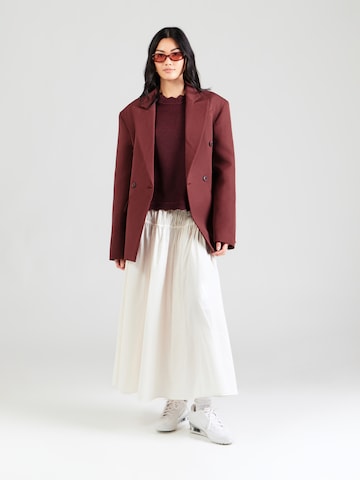 VILA Sweater 'VINikolina' in Red