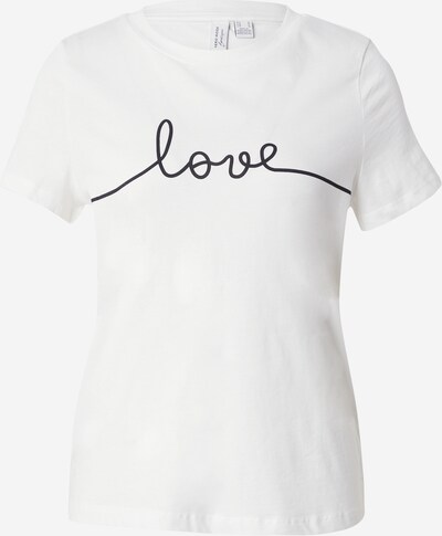 VERO MODA T-Shirt 'KAMI' in schwarz / weiß, Produktansicht