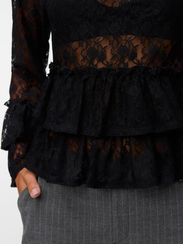 VERO MODA Bluse 'VMLUCIA' i sort