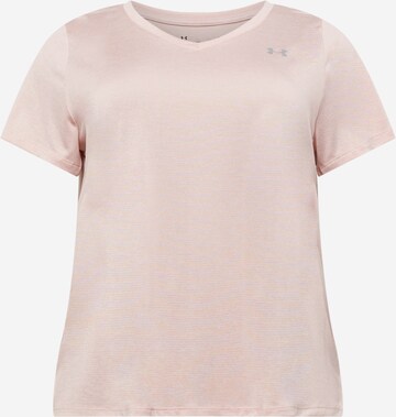 UNDER ARMOUR Sportshirt in Pink: front