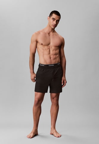 Calvin Klein Underwear Rövid fürdőnadrágok - fekete: elől