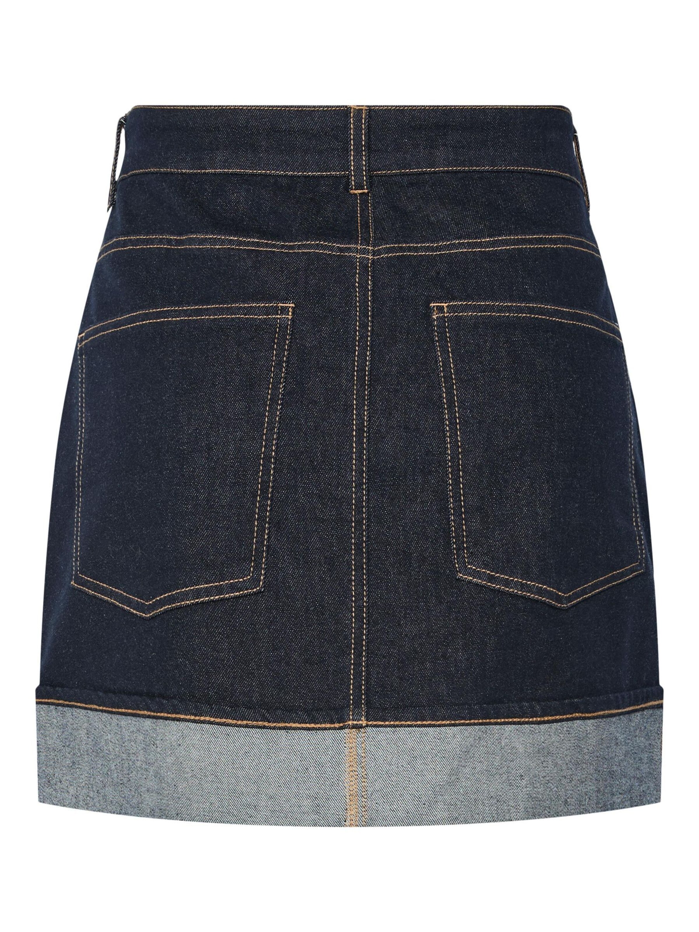 PIECES Skirt 'PCFranna' in Blue