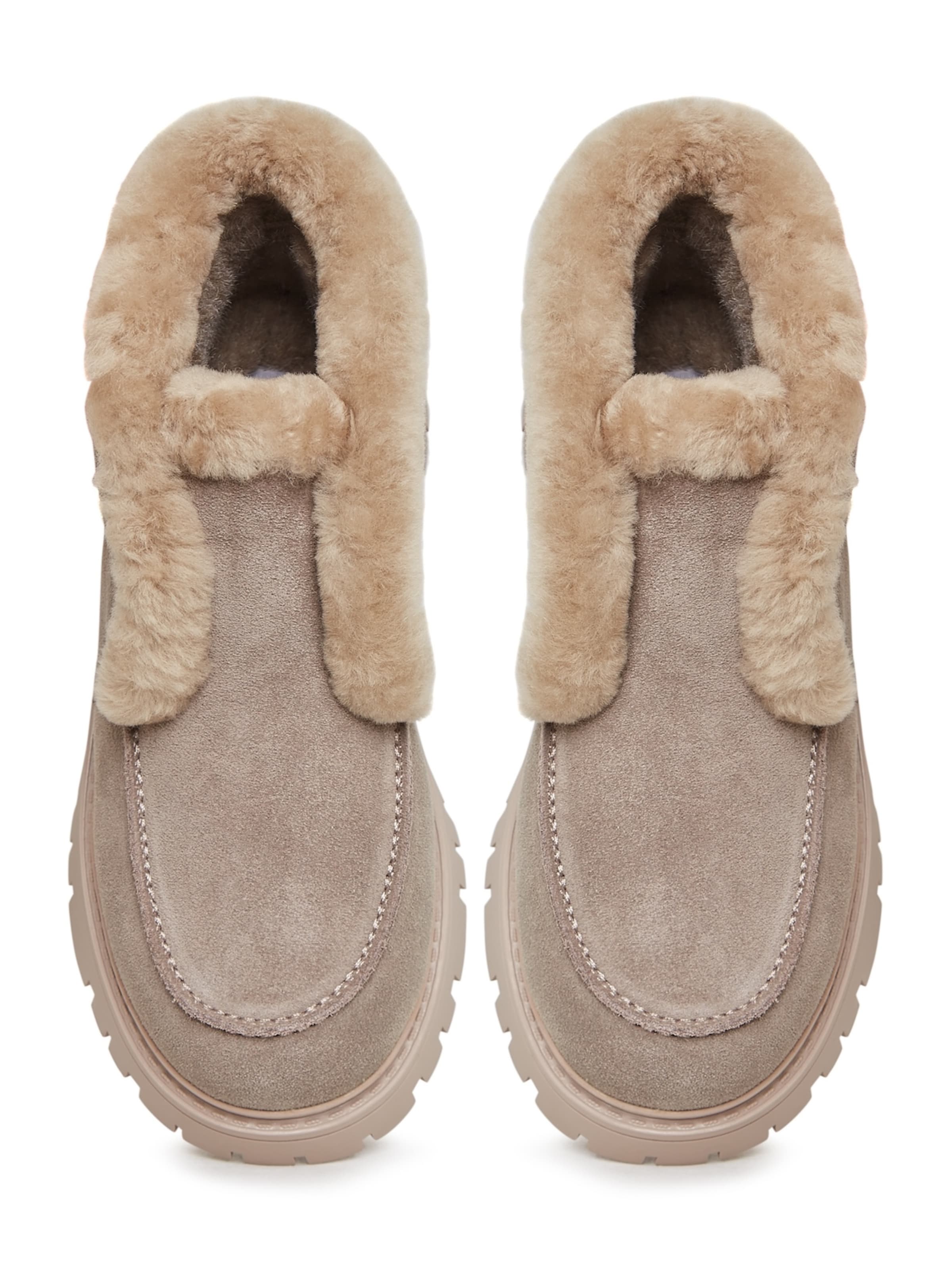 CESARE GASPARI Stiefel in Beige
