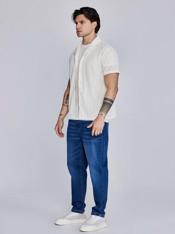 SikSilk Regular fit Overhemd in Beige