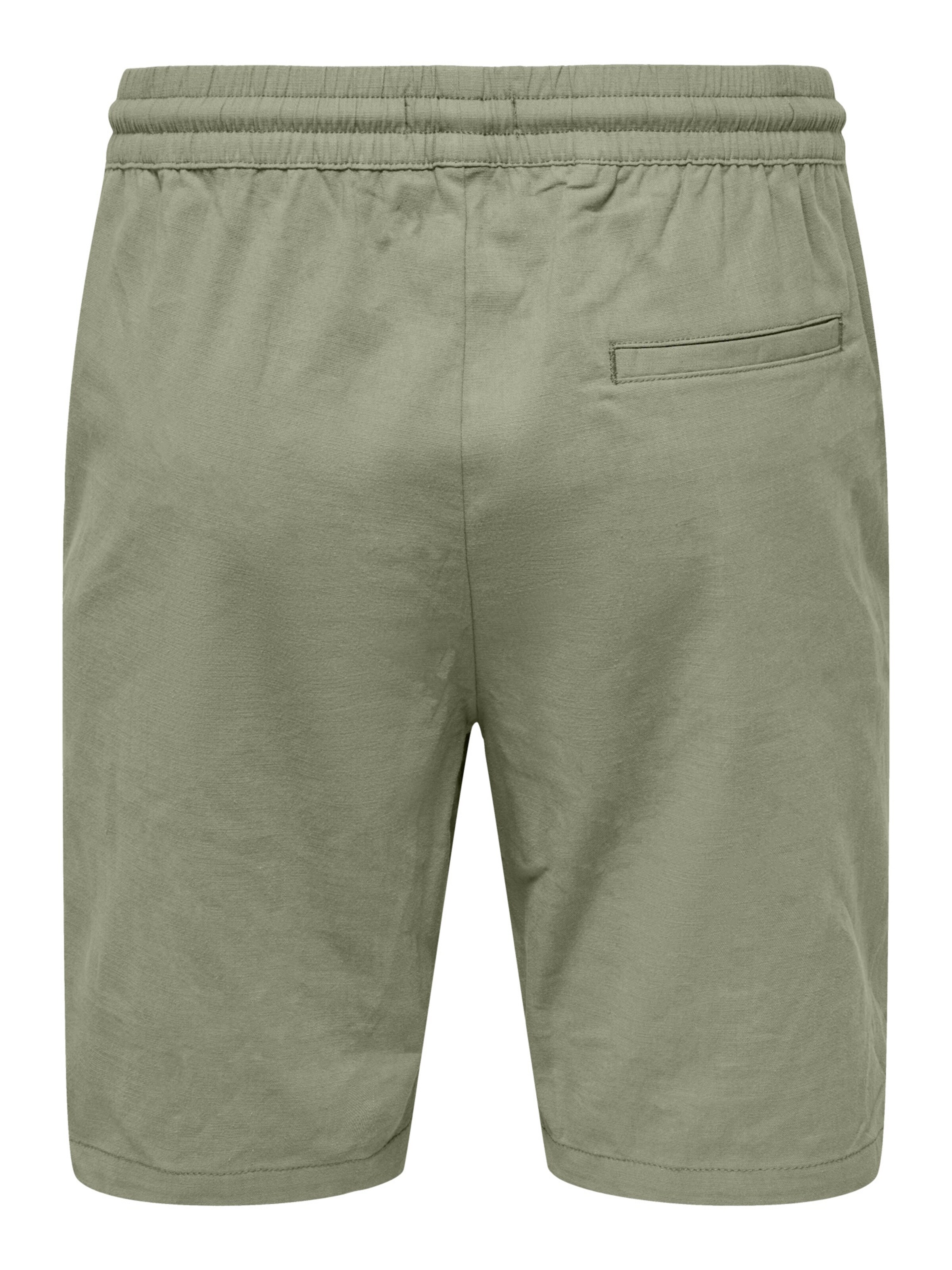 Only & Sons Regular Chino Pants 'Capri' in Green