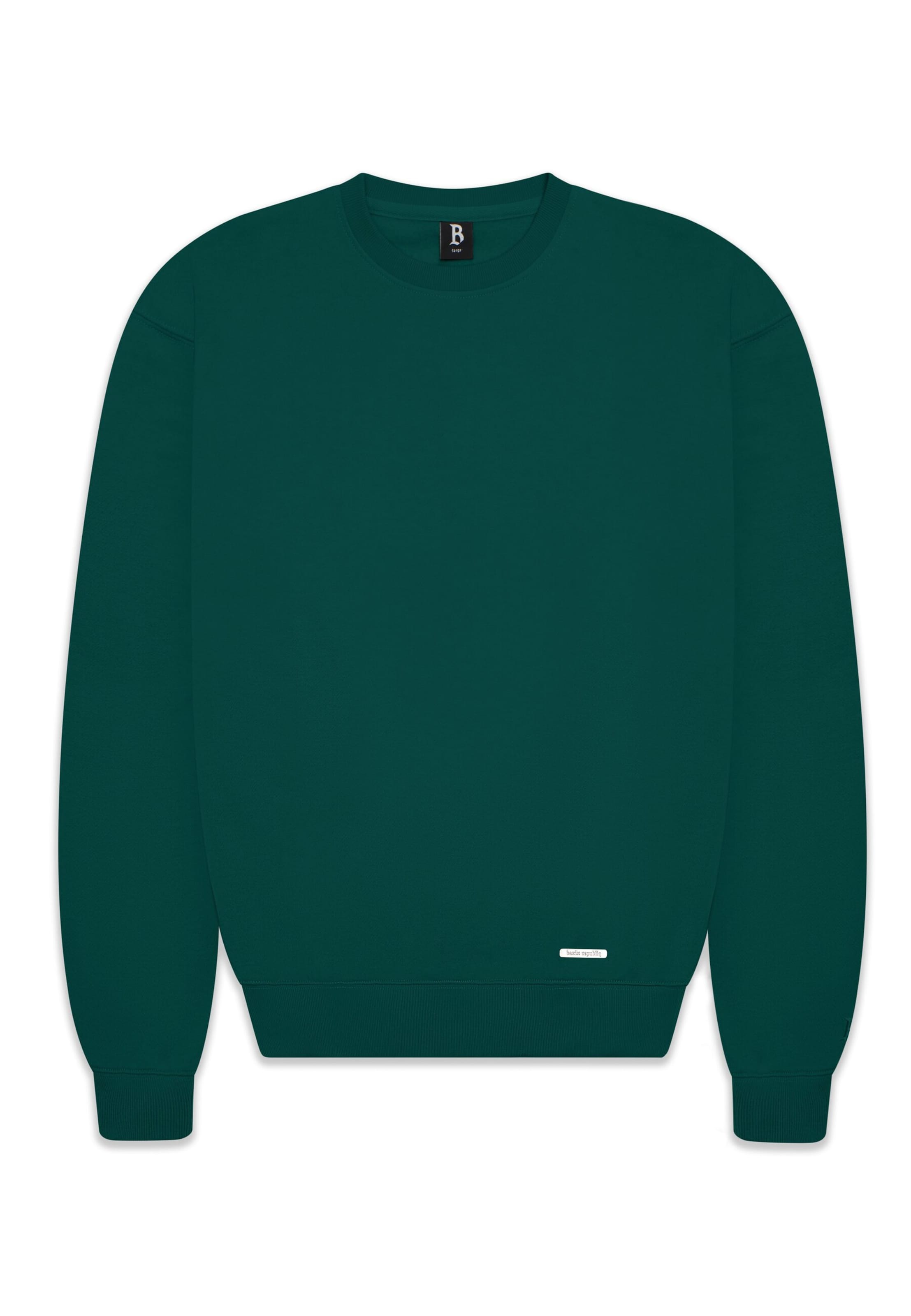 Sweat-shirt Dropsize en vert : devant