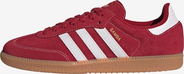 Baskets basses 'Samba' ADIDAS ORIGINALS en rouge : devant