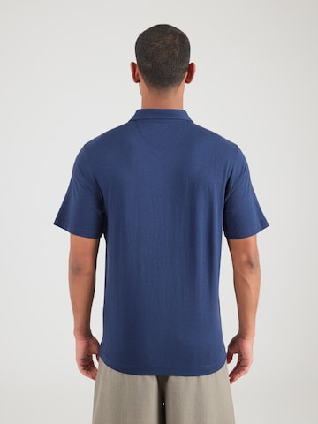 La Martina - Camiseta en azul: atrás