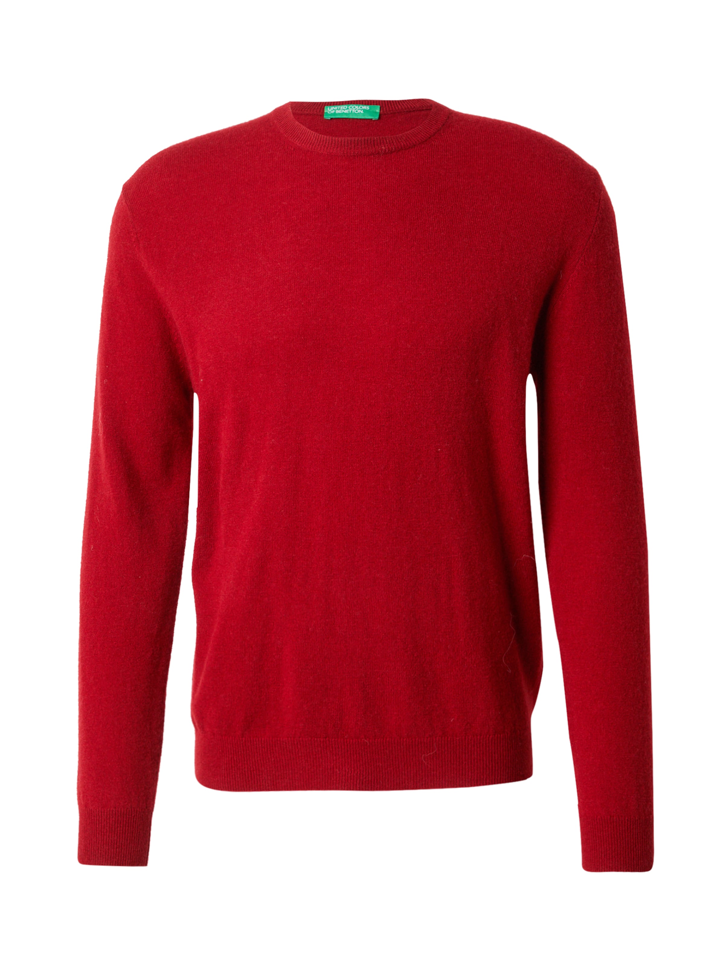 UNITED COLORS OF BENETTON Regular Fit Pullover in Rot: Vorderseite
