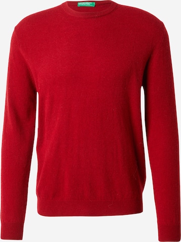 UNITED COLORS OF BENETTON Средняя посадка Свитер в Красный: спереди