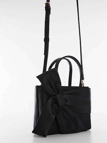 MANGO Handbag in Black: front