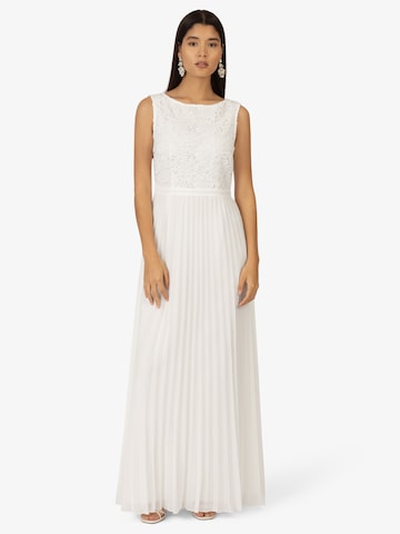 Kraimod Evening Dress in White: front