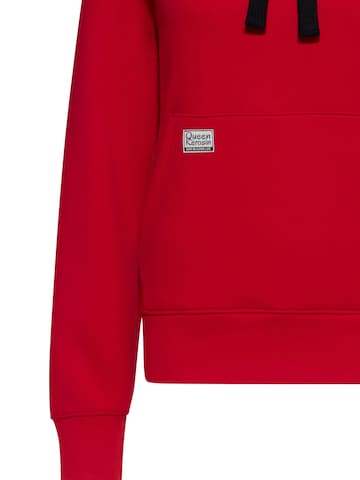 Queen Kerosin Pullover 'We Can Do it' in Rot