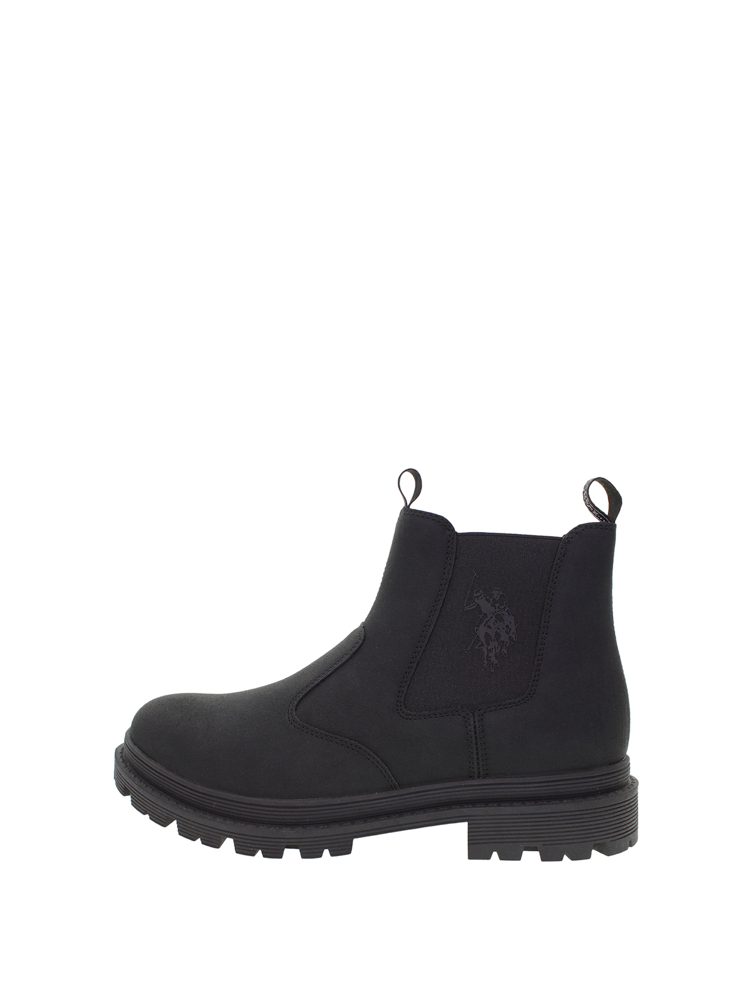 U.S. POLO ASSN. Chelsea boots in Zwart: voorkant