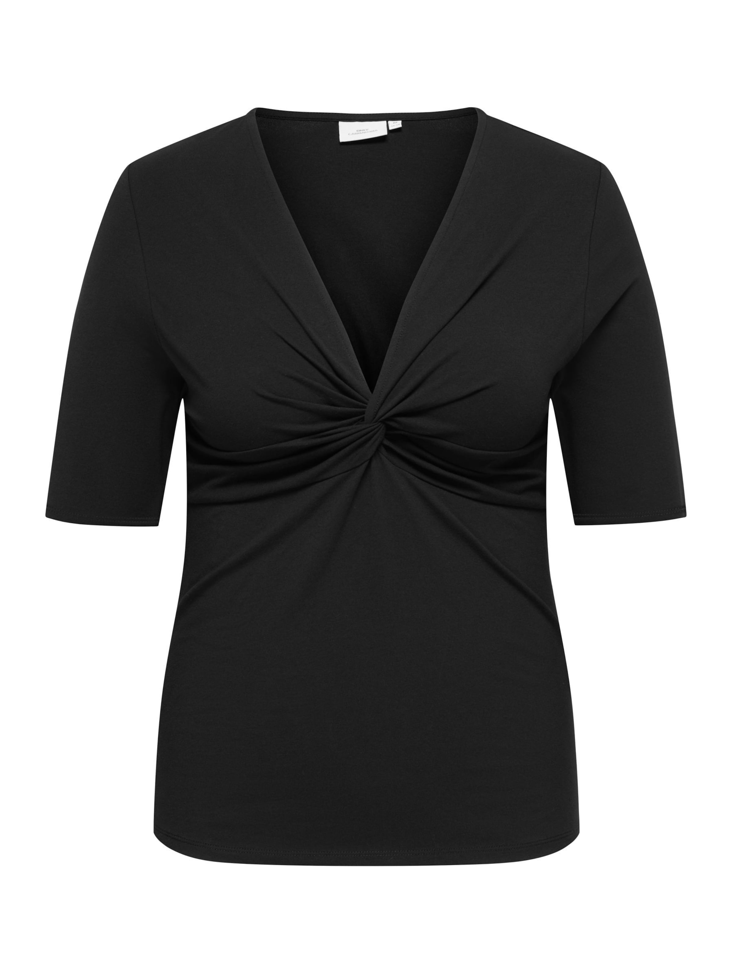 ONLY Carmakoma Camiseta 'CARLotus' en negro, Vista del producto