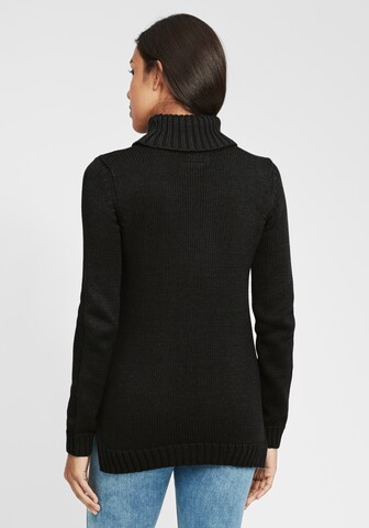 Oxmo Rollkragenpullover 'OXPIA' in Schwarz