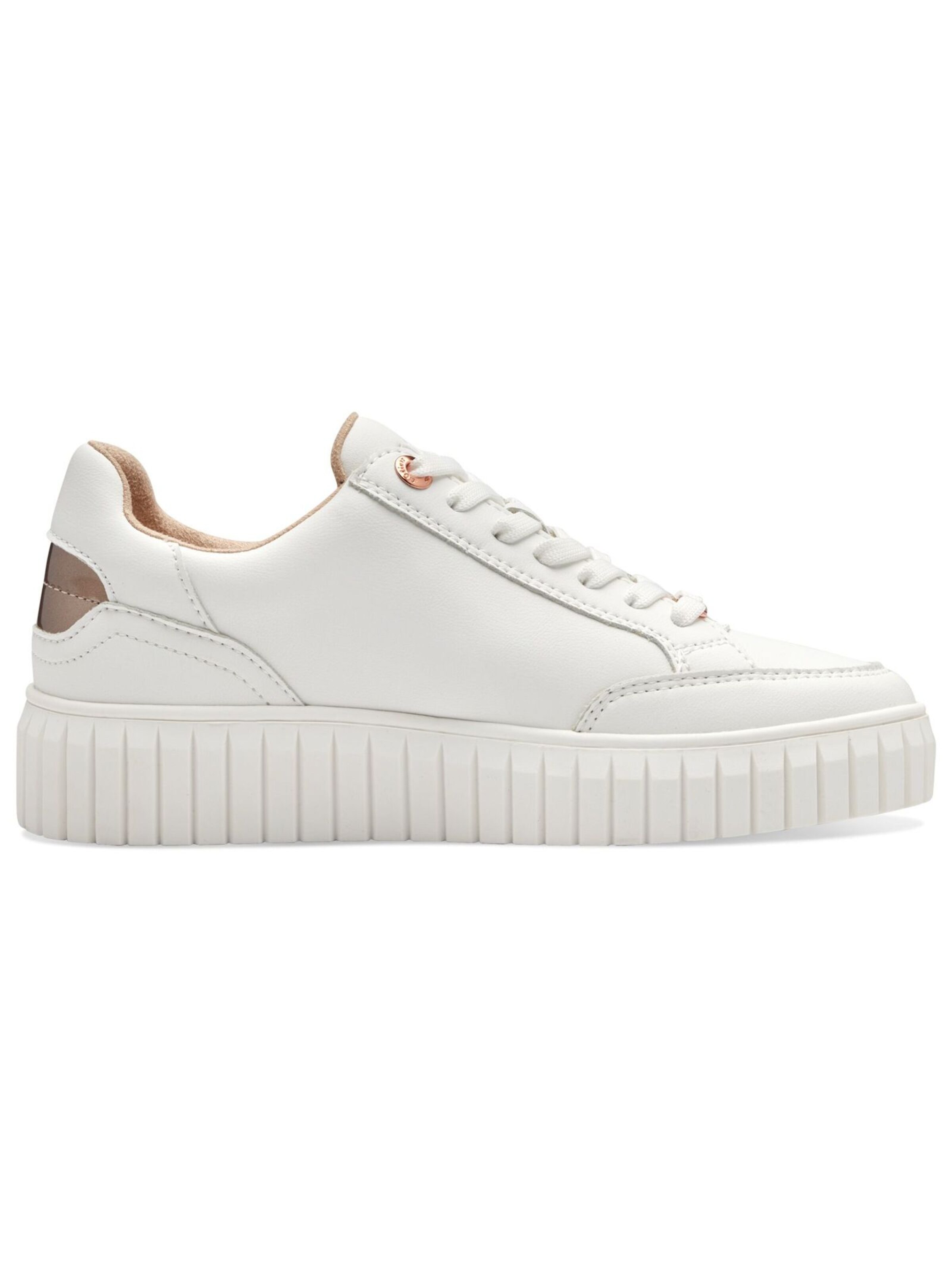 Sneaker low de la s.Oliver pe alb