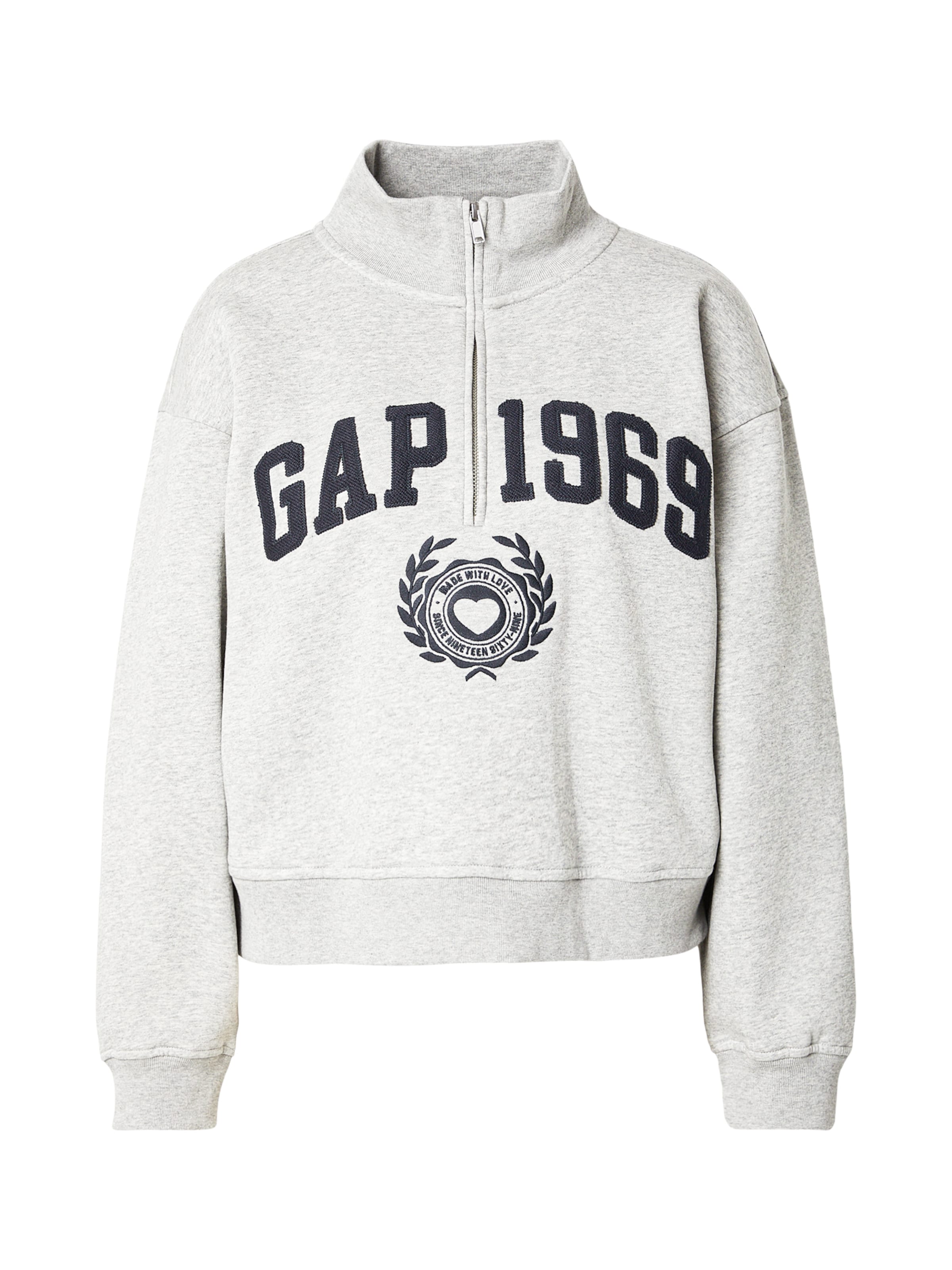 GAP Sweatshirt 'JAN' in Grau: Vorderseite
