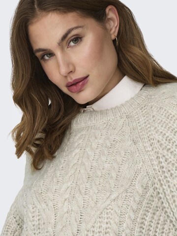 Pull-over 'CHUNKY' ONLY en beige