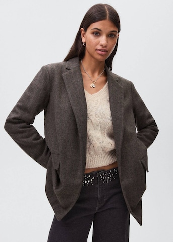MANGO TEEN Blazer 'Espiga' in Grau: Vorderseite